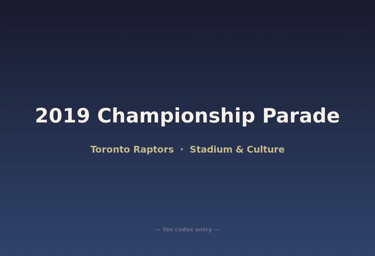 2019 Championship Parade