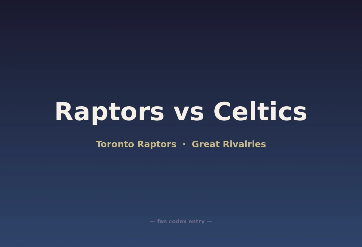 Raptors vs Celtics